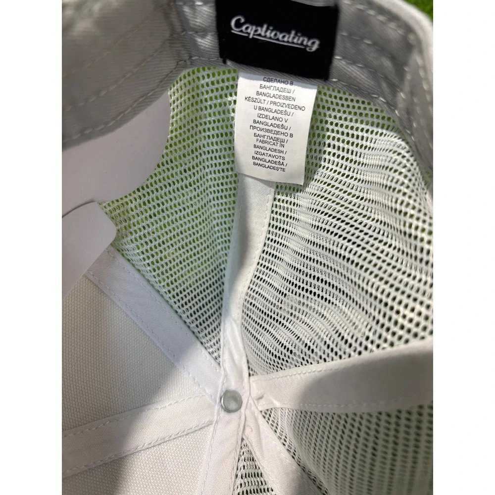 UCF Knights Captivating Trucker Hat White Black Snapback Mesh Cap NEW - Picture 4 of 5